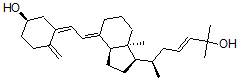 CAS 登录号：80463-19-0， 23-去氢-25-羟基维他命 D3