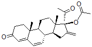CAS#: 805-84-5, Methylenedehydroacetoxyprogesterone