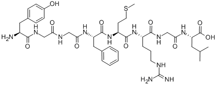 CAS 登录号：80501-44-6， 蛋氨酸-脑啡肽-八肽