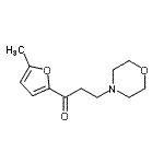 CAS#: 805180-85-2, 1-(5-Methyl-2-furyl)-3-(4-morpholinyl)-1-propanone