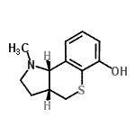 CAS#: 805246-35-9, (3aR,9bS)-1-Methyl-1,2,3,3a,4,9b-hexahydrothiochromeno[4,3-b]pyrrol-6-ol