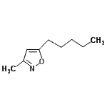 CAS#: 80536-46-5, 3-Methyl-5-pentyl-1,2-oxazole