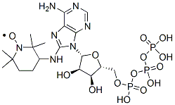 CAS#: 80538-64-3, 8-(2,2,6,6-Tetramethylpiperidin-4-Yl-1-Oxyl)Amino-Adenosine Triphosphate
