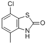 CAS 登录号：80567-63-1， 7-氯-4-甲基-2(3H)-苯并噻唑酮