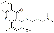 CAS 登录号:80568-60-1, 1-(3-二甲基氨基丙基氨基)-2-羟基-4-甲基-噻吨-9-酮