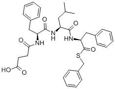 CAS 登录号：80651-94-1， 琥珀酰-苯丙氨酰-亮氨酰-苯丙氨酸-硫代苄基酯