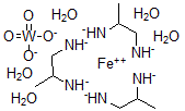CAS 登录号:80660-42-0, 三(丙基烯二胺)钨酸铁五水合物