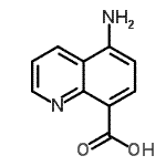CAS 登录号：80690-06-8， 5-氨基-8-喹啉羧酸