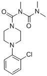 CAS 登录号：80712-21-6， 1-(2-氯苯基)-4-(2,4,4-三甲基脲甲酰基)哌嗪
