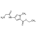 CAS 登录号：807267-05-6， 乙基4-(甘氨酰亚氨基)-1-甲基-1H-吡咯-2-羧酸酯