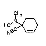 CAS#: 807345-41-1, 1-(Dimethylamino)-2-cyclohexene-1-carbonitrile