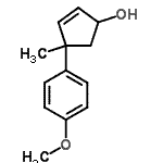 CAS#: 807377-39-5, 4-(4-Methoxyphenyl)-4-methyl-2-cyclopenten-1-ol