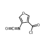 CAS#: 80761-37-1, 4-Isocyanato-3-furoyl chloride