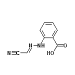 CAS 登录号：80773-37-1， 2-[(2E)-2-(氰基甲基烯)肼基]苯甲酸