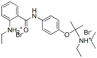 CAS#: 80784-91-4, 2-[4-[(Ethylazaniumylidene-Phenyl-Methyl)Amino]Phenoxy]Ethyl-Dipropan- 2-Yl-Azanium Dibromide
