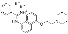 CAS 登录号：80785-08-6， (苯胺基-苯基-亚甲基)-[4-[2-(3,4,5,6-四氢-2H-吡啶-1-基)乙氧基]苯基]铵二溴化物