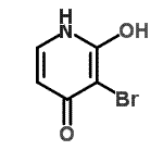 CAS#: 80791-79-3, 3-Bromo-2-hydroxy-4(1H)-pyridinone
