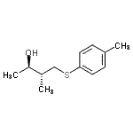 CAS#: 808137-48-6, (2R,3R)-3-Methyl-4-[(4-methylphenyl)sulfanyl]-2-butanol