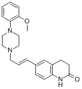 CAS 登录号：80834-66-8， 3,4-二氢-6-(3-(4-(2-甲氧基苯基)-1-哌嗪基)-1-丙烯基)-2(1H)-喹啉酮