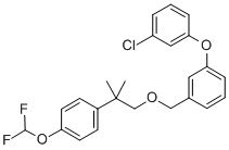 CAS#: 80843-77-2, 3-(3-Chlorophenoxy)Benzyl 2-(4-Difluoromethoxyphenyl)-2-Methylpropyl Ether