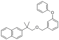 CAS 登录号：80843-83-0， 3-苯氧基苄基 2-(2-萘基)-2-甲基丙基醚