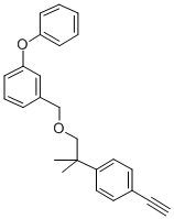 CAS 登录号：80853-98-1， 1-((2-(4-乙炔基苯基)-2-甲基丙氧基)甲基)-3-苯氧基苯