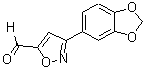 CAS 登录号：808739-26-6， 3-(1,3-苯并二氧戊环-5-基)异恶唑-5-甲醛