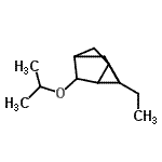 CAS#: 80901-69-5, 1-Ethyl-3-isopropoxytricyclo[2.2.1.0<sup>2,6</sup>]heptane