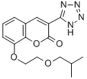 CAS#: 80916-85-4, 8-(5-Methyl-3-Oxahexyloxy)-3-(1H-Tetrazol-5-Yl)Coumarin