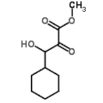 CAS 登录号：809284-99-9， 甲基3-环己基-3-羟基-2-氧代丙酸酯