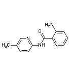 CAS#: 809288-71-9, 3-Amino-N-(5-methyl-2-pyridinyl)-2-pyridinecarboxamide