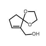 CAS#: 80963-19-5, 1,4-Dioxaspiro[4.4]non-6-en-6-ylmethanol