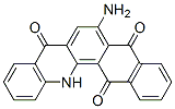 CAS 登录号：81-73-2， 6-氨基萘并[2,3-c]吖啶-5,8,14(13H)-三酮