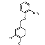 CAS 登录号：81066-60-6， 3-[(3,4-二氯苄基)氧基]-2-吡啶胺