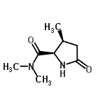 CAS 登录号：810671-61-5， (3S)-N,N,3-三甲基-5-氧代-D-脯氨酰胺