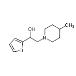 CAS#: 810675-80-0, 1-(2-furyl)-2-(4-methyl-1-piperidyl)ethanol