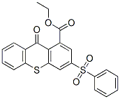 CAS#: 81116-48-5, Ethyl 9-Oxo-3-(Phenylsulphonyl)-9H-Thioxanthene-1-Carboxylate