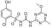 CAS#: 81123-38-8, 1-(2-Chloro-5-hydroxy-phenyl)sulfonyl-3-(4-methoxy-6-methyl-s-triazin-2-yl)urea