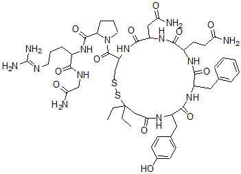 CAS 登录号:81131-88-6, 1-(beta-巯基-beta,beta-二乙基丙酸)-精氨酸加压素