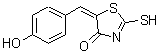 CAS#: 81154-13-4, (5E)-5-(4-Hydroxybenzylidene)-2-sulfanyl-1,3-thiazol-4(5H)-one