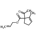 CAS#: 811784-54-0, Allyl 1-acetyl-2-methyl-2-cyclopentene-1-carboxylate