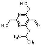 CAS#: 811802-52-5, 2-Ethyl-4-isopropoxy-6-methoxy-5-pyrimidinecarbaldehyde