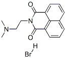CAS 登录号:81254-04-8, 2-(2-(二甲基氨基)乙基)-1H-苯并(de)异喹啉-1,3(2H)-二酮单氢溴酸盐