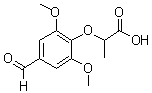 CAS#: 812642-68-5, 2-(4-Formyl-2,6-dimethoxyphenoxy)propanoic acid