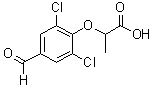 CAS 登录号：812642-69-6， 2-(2,6-二氯-4-甲酰基苯氧基)丙酸