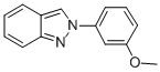 CAS 登录号：81265-89-6， 2-(3-甲氧基苯基)-2H-吲唑
