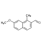 CAS#: 812690-19-0, 7-Methoxy-1-methyl-2-naphthaldehyde