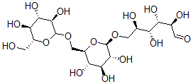 CAS#: 81276-22-4, (2R,3S,4R,5R)-2,3,4,5-Tetrahydroxy-6-[(2R,3R,4S,5S,6R)-3,4,5-Trihydroxy-6-[[(3R,4S,5S,6R)-3,4,5-Trihydroxy-6-(Hydroxymethyl)Oxan-2-Yl]Oxymethyl]Oxan-2-Yl]Oxyhexanal