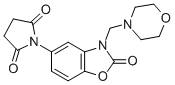 CAS#: 81282-54-4, 1-(2,3-Dihydro-3-(4-Morpholinylmethyl)-2-Oxo-5-Benzoxazolyl)-2,5-Pyrrolidinedione