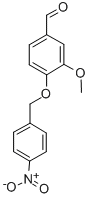 CAS 登录号：81307-09-7， 3-甲氧基-4-(4-硝基苄氧基)苯甲醛